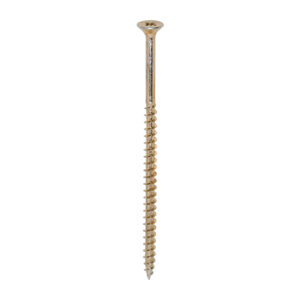 Solo Chipboard & Woodscrews - PZ - Double Countersunk - Yellow 5.0 x100mm (pack of 100)